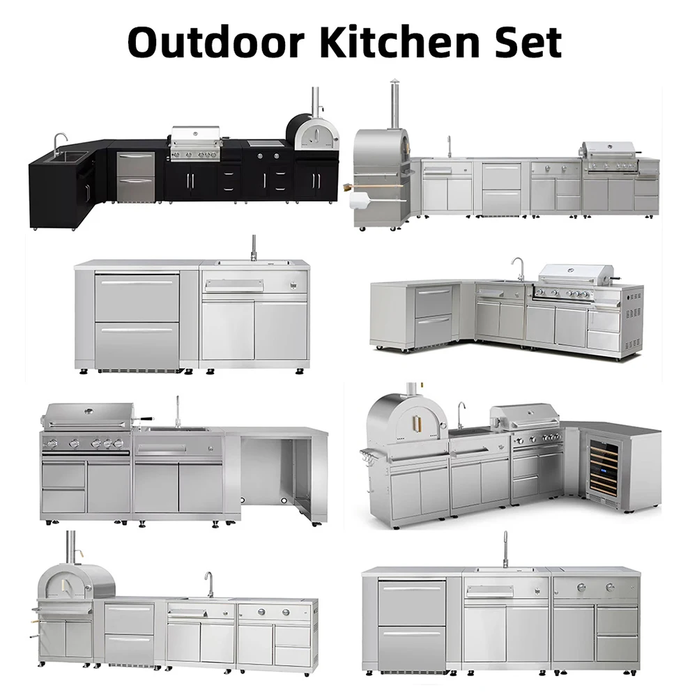 Cuisine extérieure modulaire Inox 3