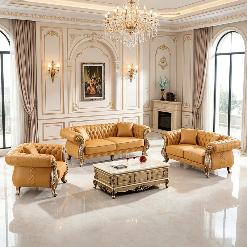 Salon classique Royal Capitonné 4