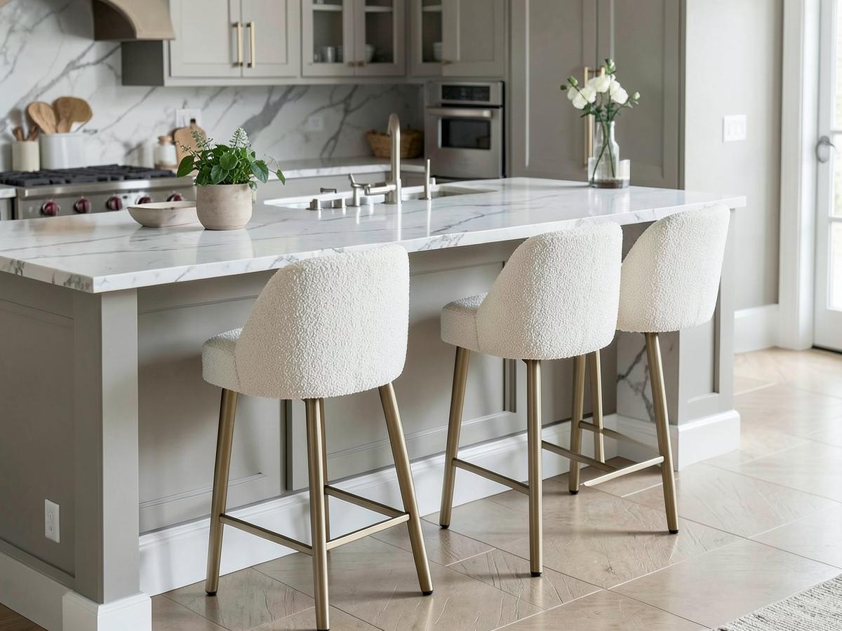 Tabouret de bar Laiton