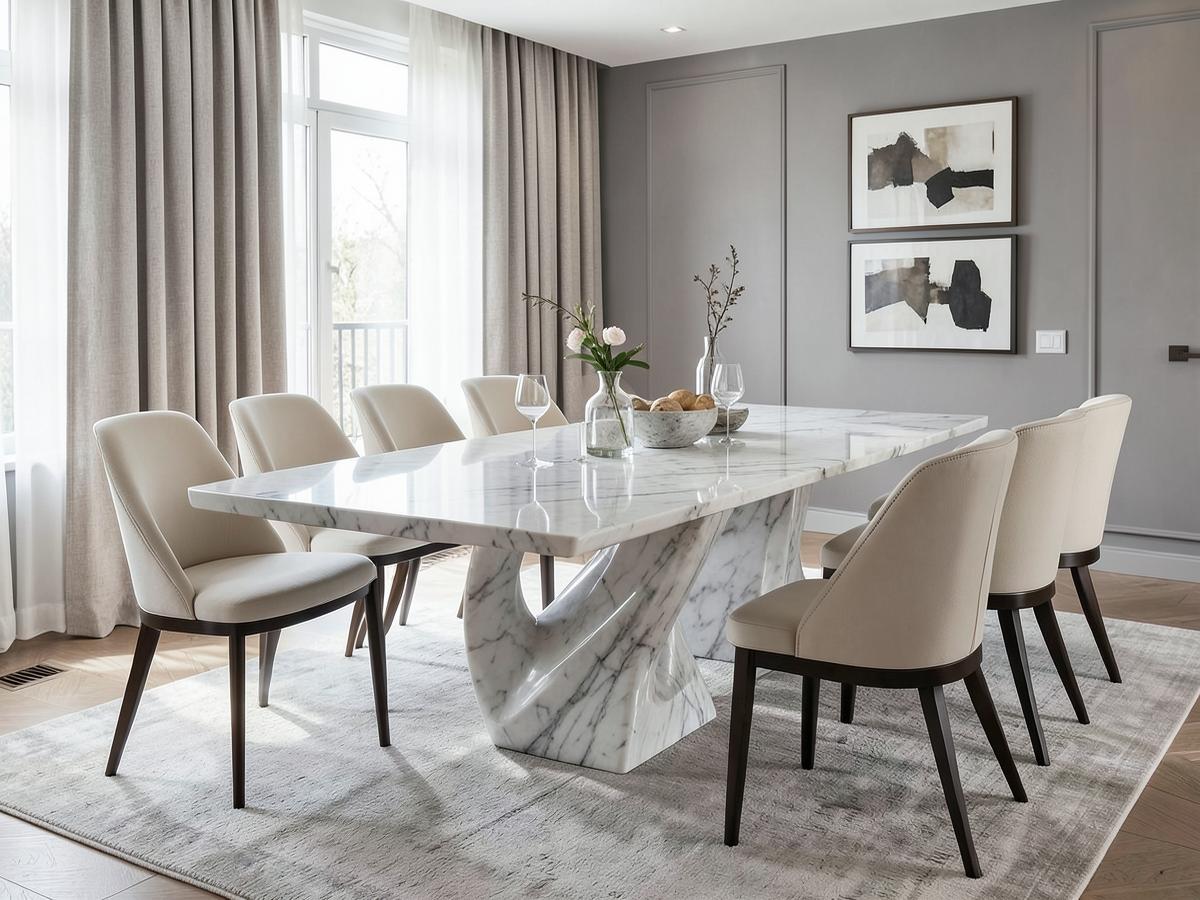 Table de repas Carrare