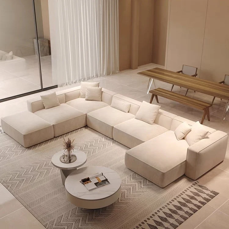 Canapé modulable Lino Beige